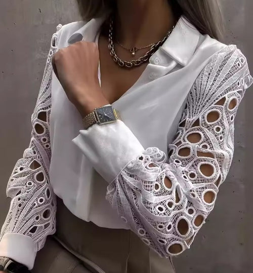 Camicia in pizzo
